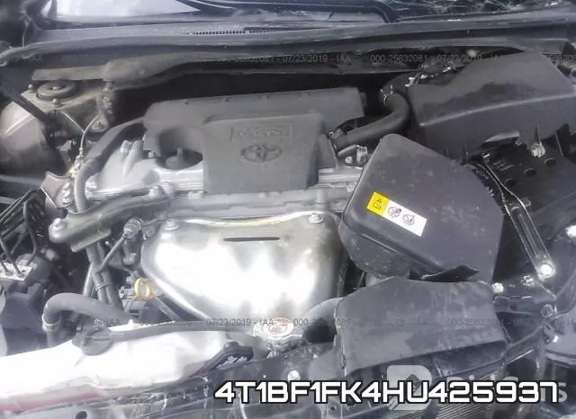 4T1BF1FK4HU425937 фото 2