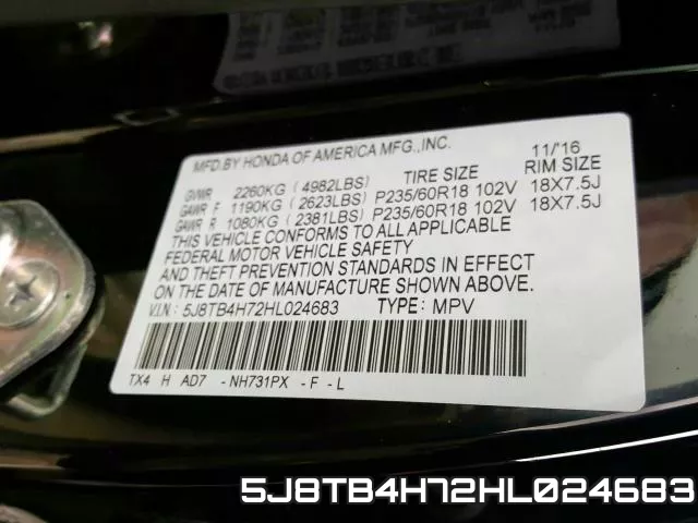 5J8TB4H72HL024683 фото 2
