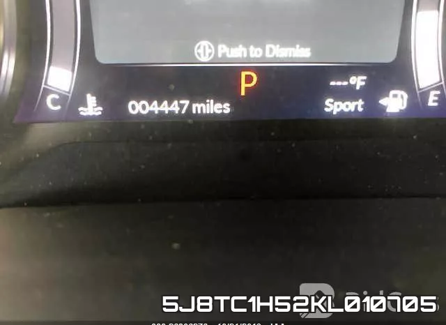 5J8TC1H52KL010705 фото 8