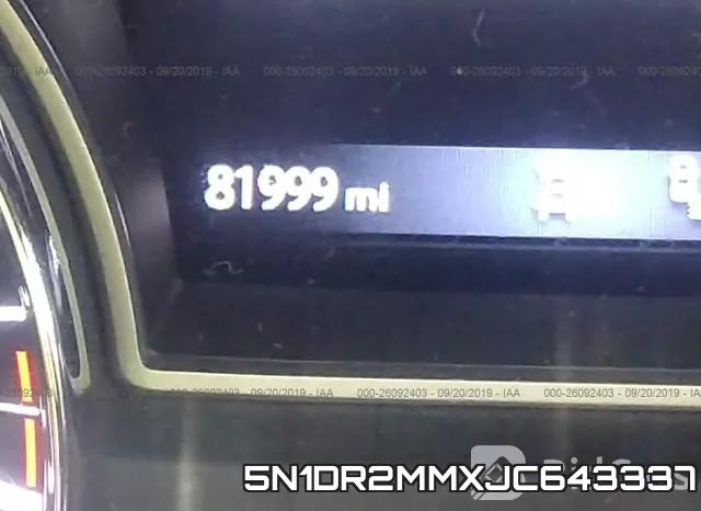 5N1DR2MMXJC643337 фото 8