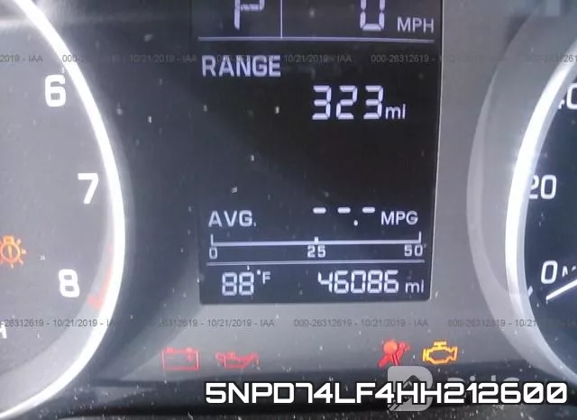 5NPD74LF4HH212600 фото 8
