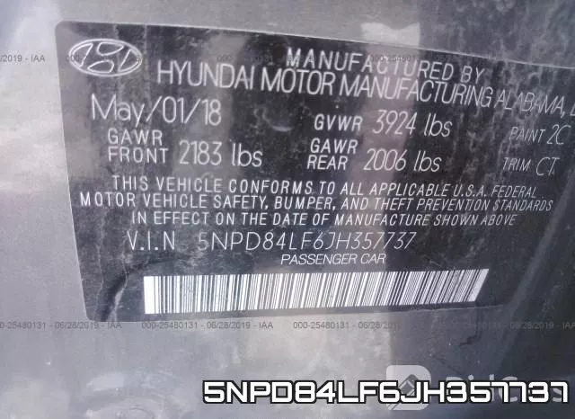 5NPD84LF6JH357737 фото 10