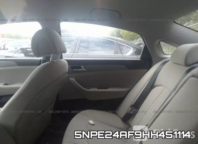 5NPE24AF9HH451114 фото 9