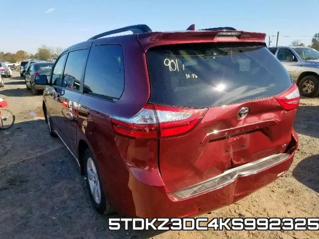 5TDKZ3DC4KS992325 фото 4
