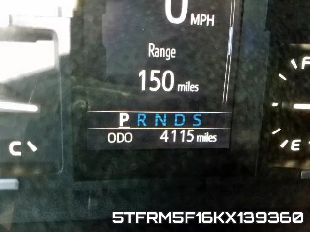 5TFRM5F16KX139360 фото 9