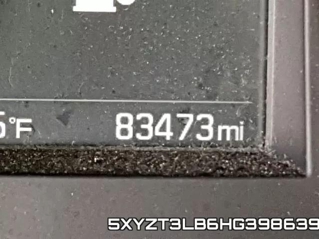 5XYZT3LB6HG398639 фото 9