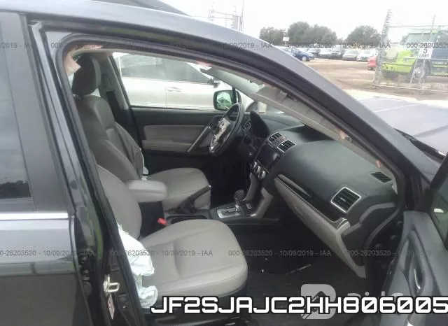 JF2SJAJC2HH806005 фото 6