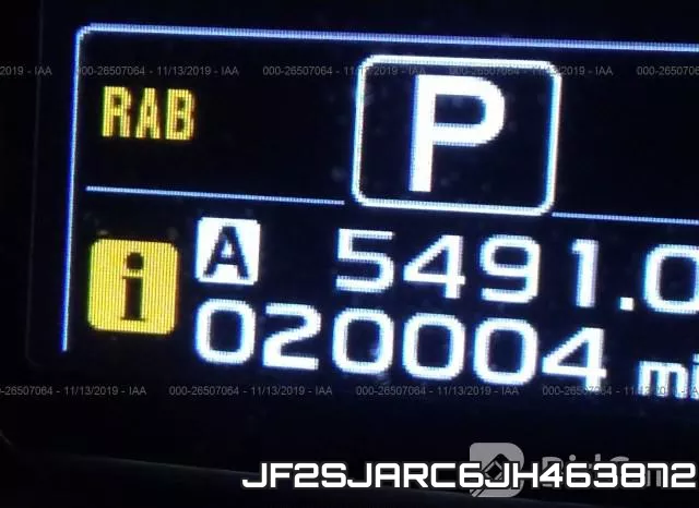 JF2SJARC6JH463872 фото 8