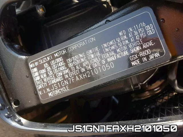 JS1GN7FAXH2101050 фото 2