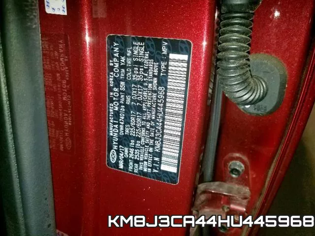 KM8J3CA44HU445968 фото 2