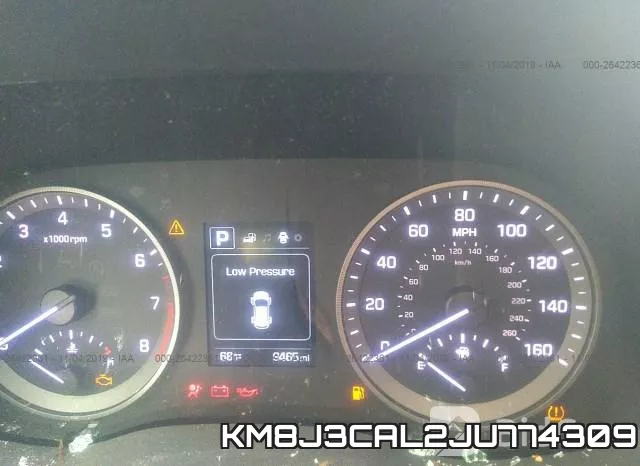 KM8J3CAL2JU774309 фото 8