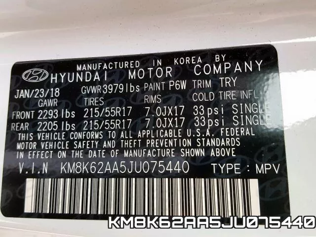 KM8K62AA5JU075440 фото 2