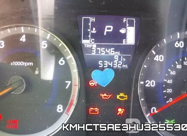 KMHCT5AE3HU325530 фото 8