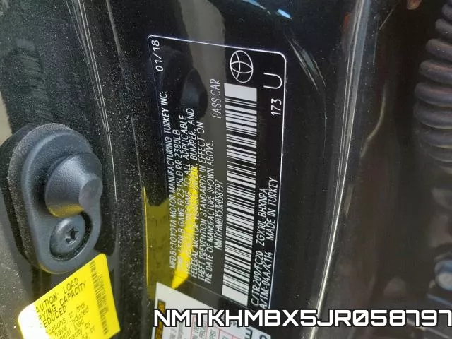 NMTKHMBX5JR058797 фото 2