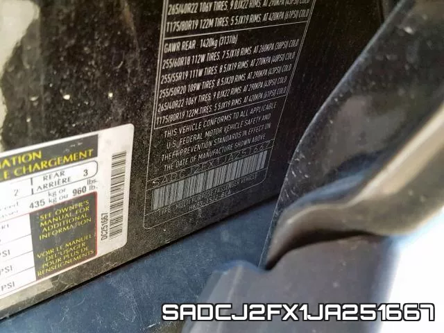 SADCJ2FX1JA251667 фото 2