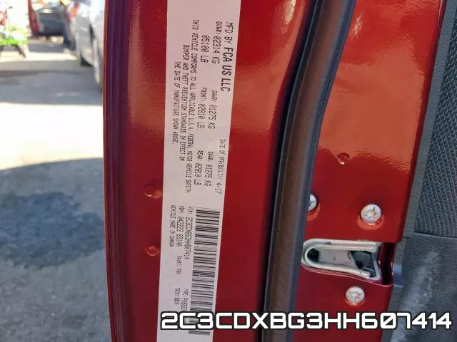 2C3CDXBG3HH607414 фото 2