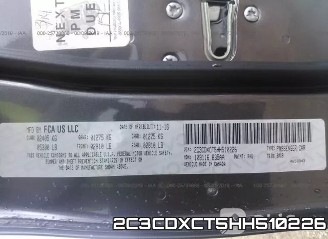 2C3CDXCT5HH510226 фото 10