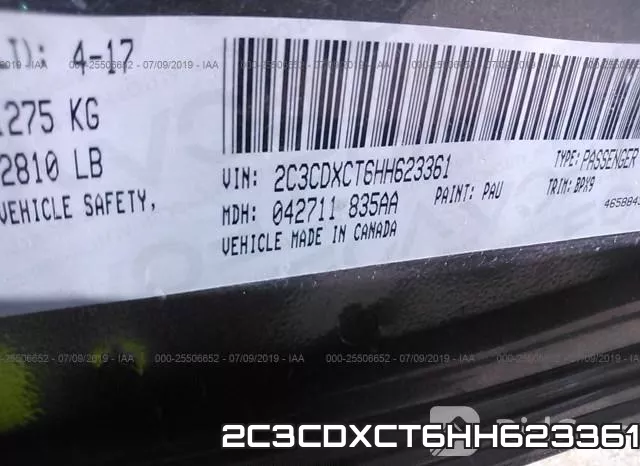 2C3CDXCT6HH623361 фото 10