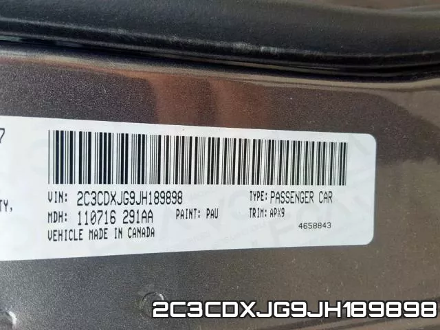 2C3CDXJG9JH189898 фото 2