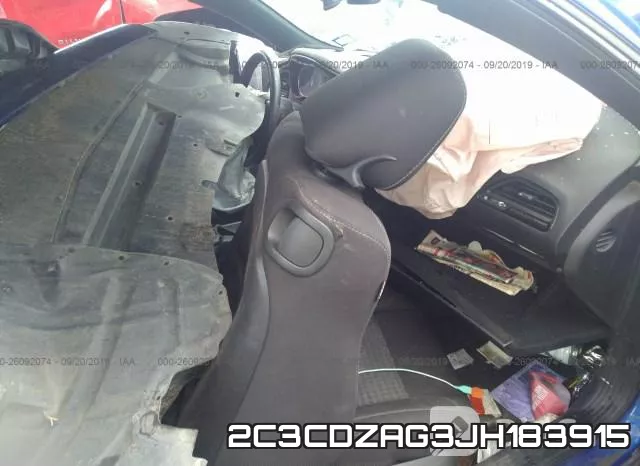 2C3CDZAG3JH183915 фото 6