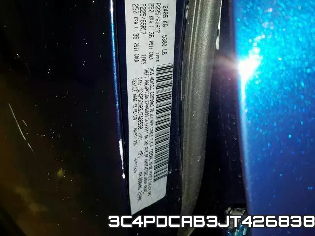 3C4PDCAB3JT426838 фото 2