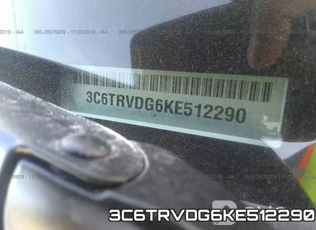 3C6TRVDG6KE512290 фото 10