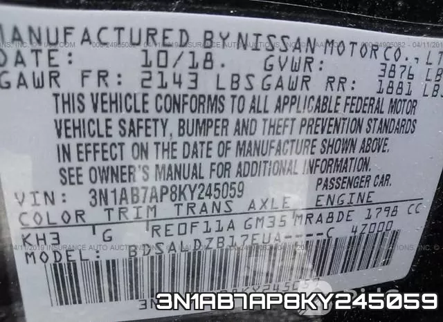 3N1AB7AP8KY245059 фото 10
