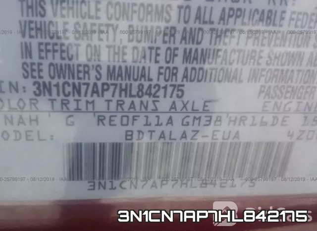 3N1CN7AP7HL842175 фото 10
