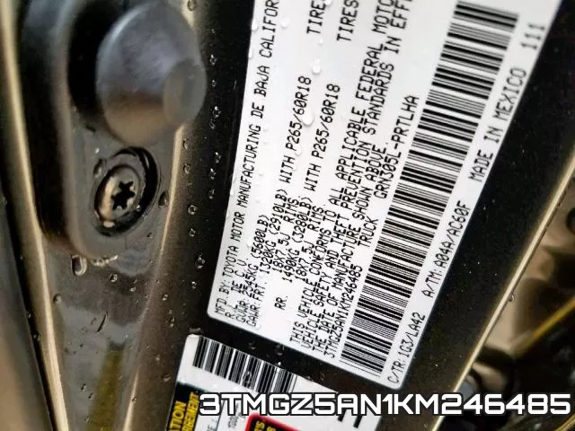 3TMGZ5AN1KM246485 фото 2
