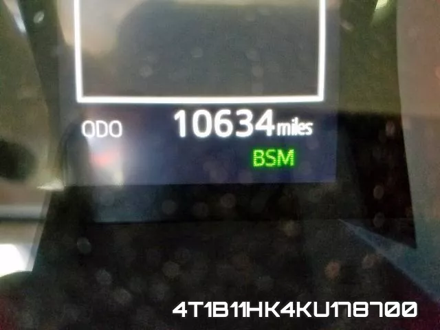 4T1B11HK4KU178700 фото 9