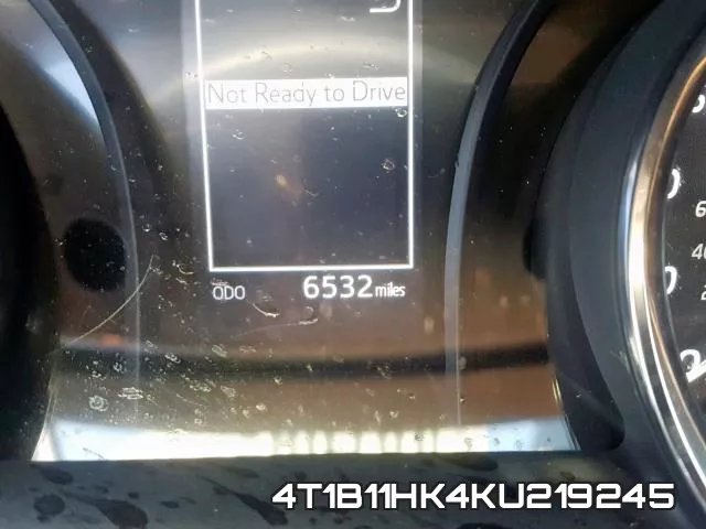 4T1B11HK4KU219245 фото 9