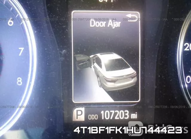 4T1BF1FK1HU744423 фото 8