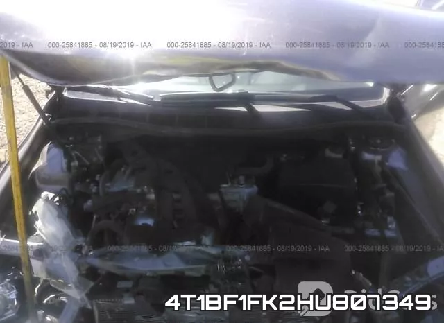 4T1BF1FK2HU807349 фото 2