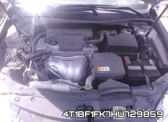 4T1BF1FK7HU729859 фото 2