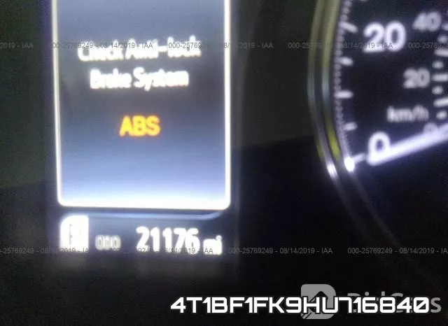 4T1BF1FK9HU716840 фото 8