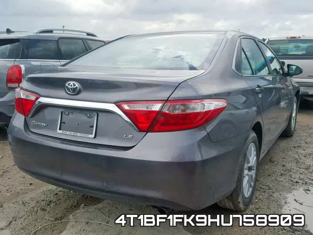 4T1BF1FK9HU758909 фото 5