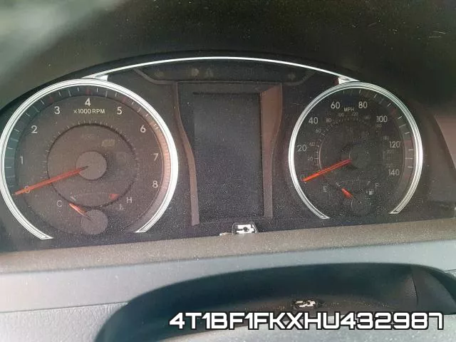4T1BF1FKXHU432987 фото 9