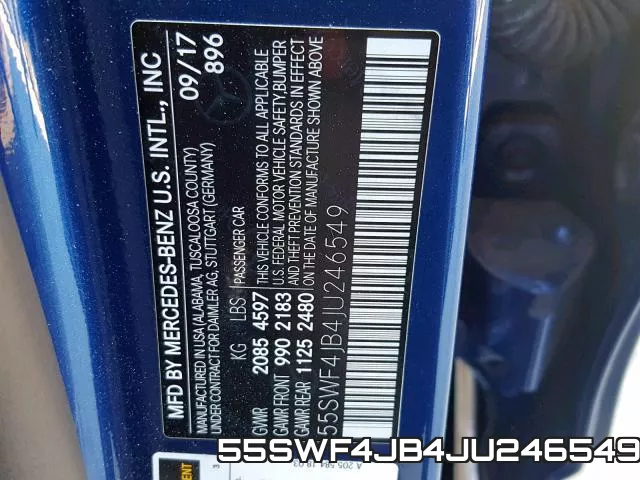 55SWF4JB4JU246549 фото 2