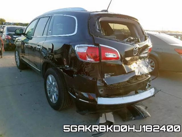5GAKRBKD0HJ182400 фото 4