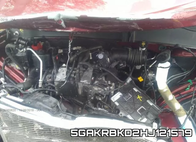 5GAKRBKD2HJ121579 фото 2