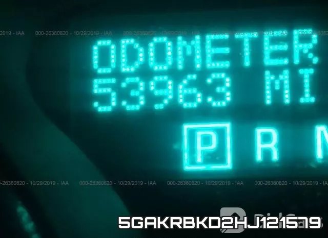 5GAKRBKD2HJ121579 фото 8