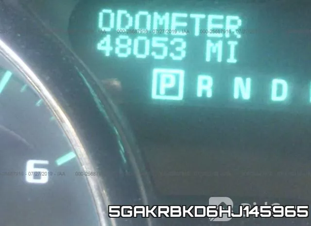 5GAKRBKD6HJ145965 фото 8