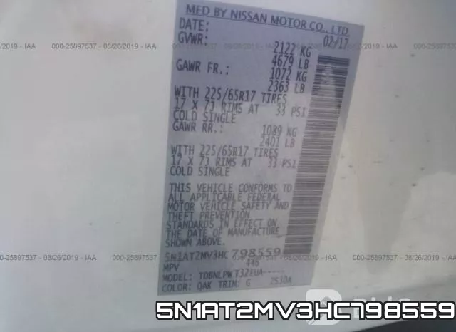 5N1AT2MV3HC798559 фото 10