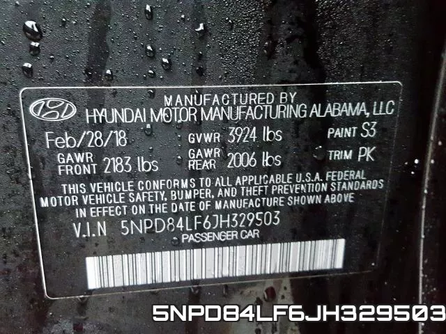 5NPD84LF6JH329503 фото 2