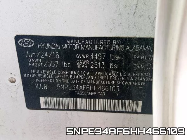 5NPE34AF6HH466103 фото 2