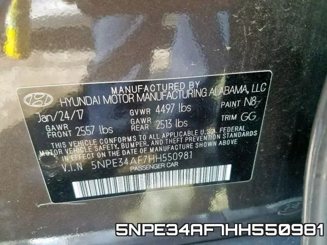 5NPE34AF7HH550981 фото 2