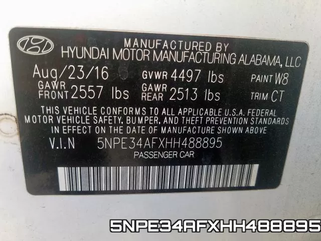 5NPE34AFXHH488895 фото 2