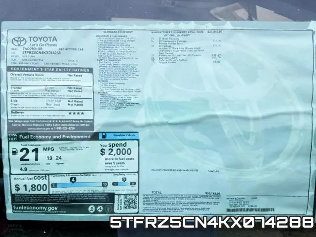 5TFRZ5CN4KX074288 фото 10