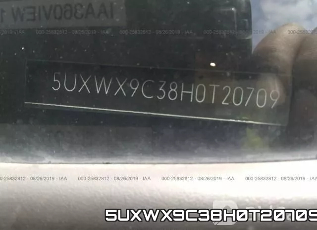 5UXWX9C38H0T20709 фото 10