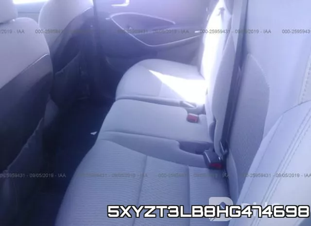 5XYZT3LB8HG474698 фото 9